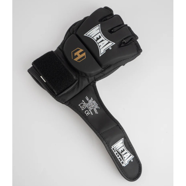 GUANTO MMA PRO SENZA POLLICE OCTAGON NERO - METAL BOXE