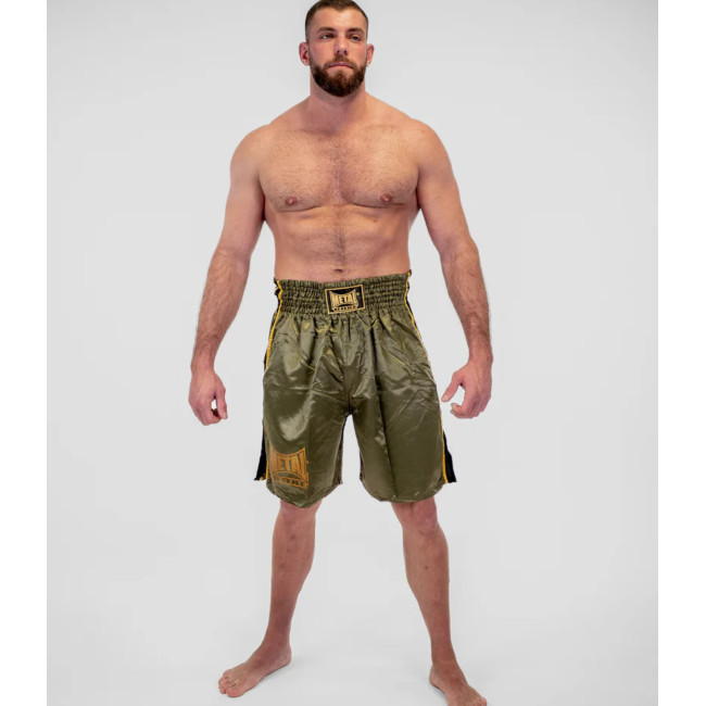 CALÇÃO BOXE INGLÊS PRO LINE MILITARY - METAL BOXE