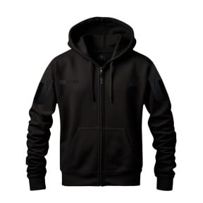 Militaire sweater SPIDER zwart met rits - Patrol Equipement