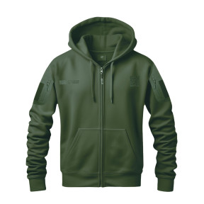 Bluza wojskowa SPIDER zielona z zamkiem - Patrol Equipement