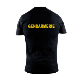 T-Shirt GENDARMERIE Mobile Noir - GK