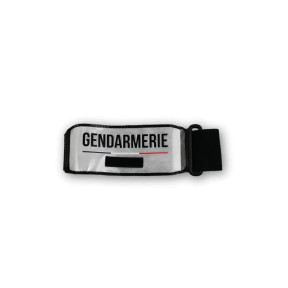 Braçadeira Gendarmerie retrorefletiva com local RIO - GK