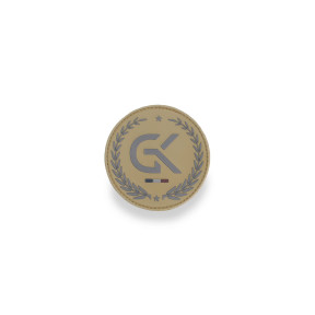 Emblema a bassa visibilità in gomma - Coyote - GK