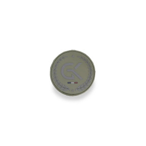 Écusson basse visibilité en gomme - Vert Olive - GK