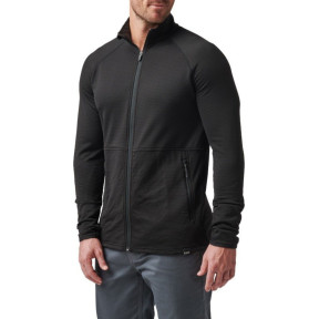 Stratos Full Zip Jacke (Langarm-Herren) - Schwarz - 5.11 Tactical