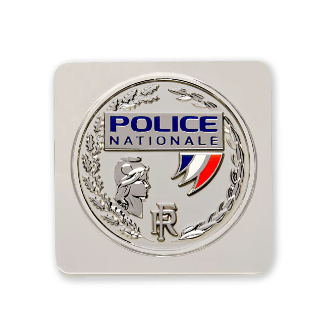 Medaglia Polizia Nazionale con supporto quadrato - GK