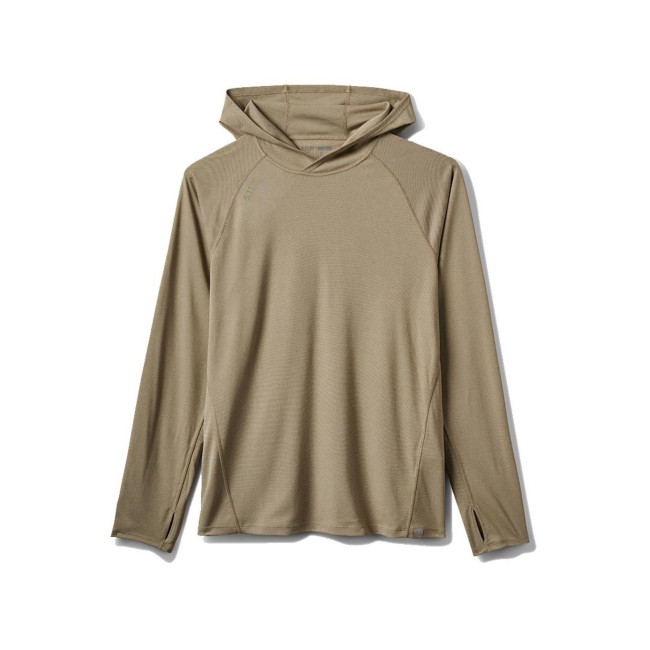 Hoodie sulli uv l/s - Covert green heather - 5.11 Tactical