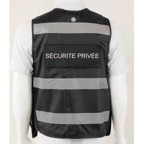 Chaleco Thor Seguridad Privada - Negro - VVS
