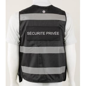 Thor Private Security Vest - Black - VVS