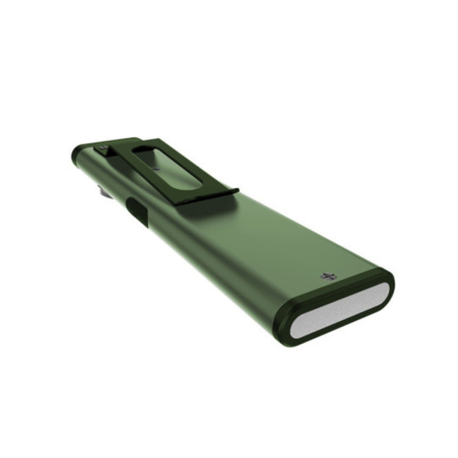 Linterna recargable de doble fuente de luz E5 (600 lúmenes) - Verde Oliva - Klarus