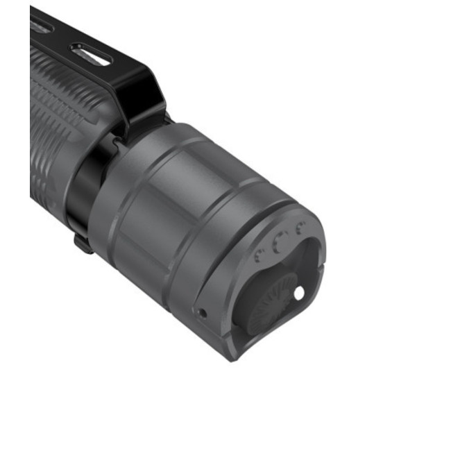 Akumulatorowa latarka taktyczna XT2CR PRO LED - 2100 lumenów - Szary beton - Klarus