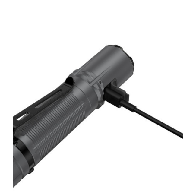 Lanterna tática recarregável XT2CR Pro (2100 lumens) - Cinzento Betão - Klarus
