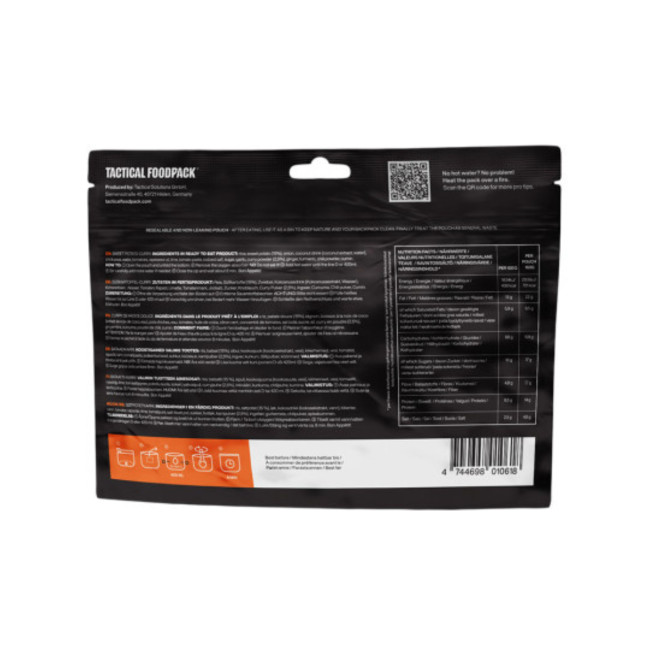 Maxi Überlebensration - Süßkartoffel-Curry - Tactical Foodpack