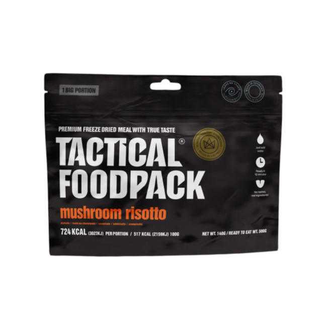 Maxi ración de supervivencia - Risotto con champiñones - Tactical Foodpack