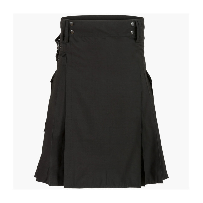 Combat Kilt schwarz - Highlander
