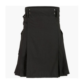 Kilt de combate - Preto - Highlander Forces