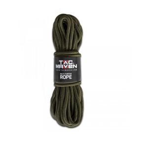 Lina uniwersalna 10mm15m - Oliwkowa - Tac Maven