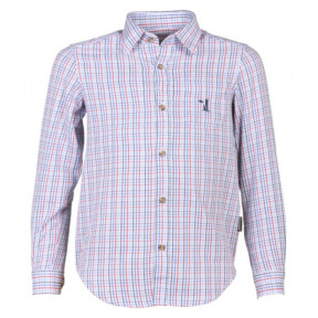 Camicia a quadretti per bambino Rossa - Percussion