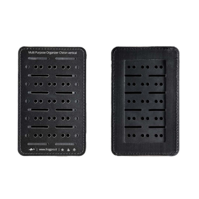 Panneau organisateur vertical polyvalent chiron noir/rouge - FrogPro