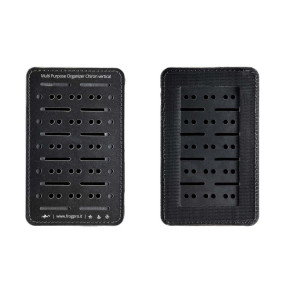 Panneau organisateur vertical polyvalent chiron noir/rouge - FrogPro