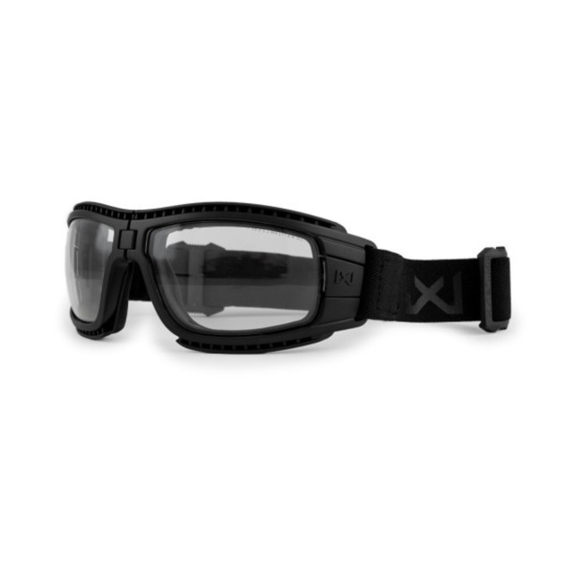Faltbare ballistische Schutzmaske Lynx (2-Bildschirm-Set Getönt/Farblos) - Schwarz - Wiley X