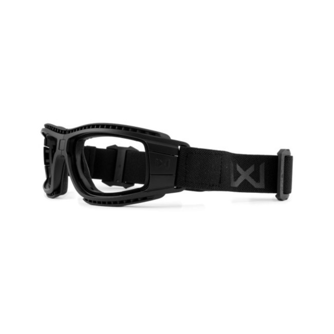 Opvouwbaar ballistisch beschermingsmasker Lynx (kit 2 glazen Rookglas/Kleurloos) - Zwart - Wiley X