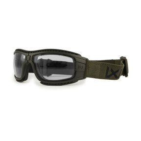 Máscara de protección balística Lynx (kit 2 lentes Gris/Incoloro) - Verde Oliva - Wiley X