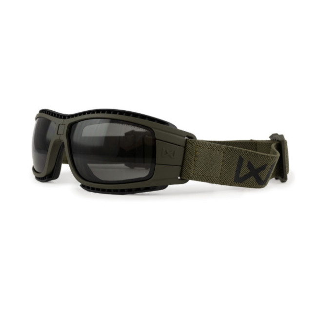 Faltbare ballistische Schutzmaske Lynx (2-Bildschirm-Set Getönt/Farblos) - Olivgrün - Wiley X