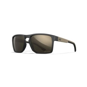 Óculos de sol Founder (lentes Captivate™ espelho Cinza Tungstênio) - Preto/Tan - Wiley X
