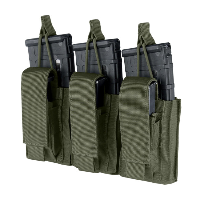 Potrójny ładownik kangur na M4/pistolety Gen II - Ranger Green - Condor Outdoor