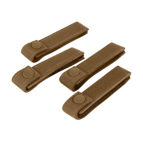 Set van 4 modulaire Molle riemen 4"" - Coyote - Condor Outdoor