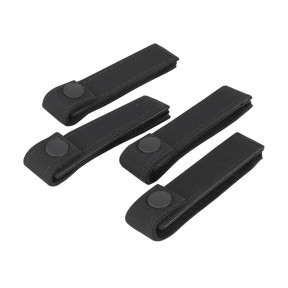 Juego de 4 correas modulares Molle 4" - Negro - Condor Outdoor