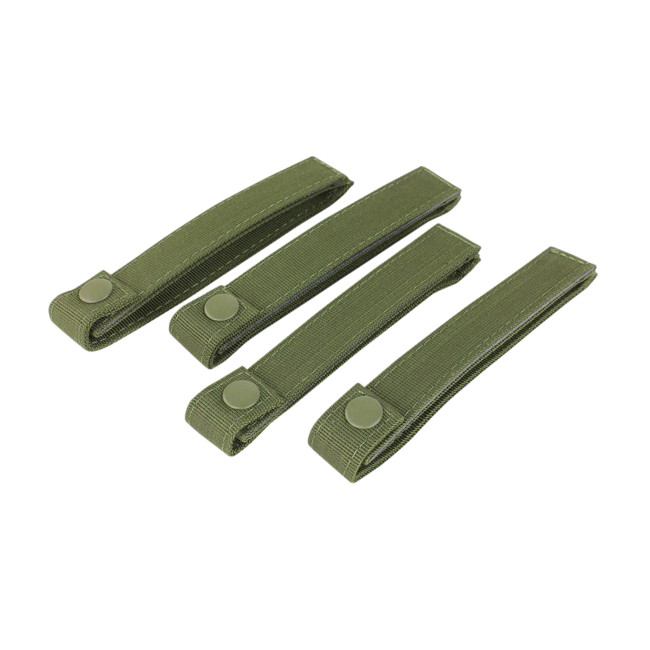 Lot de 4 sangles modulaires Molle 6" - Vert Olive - Condor Outdoor