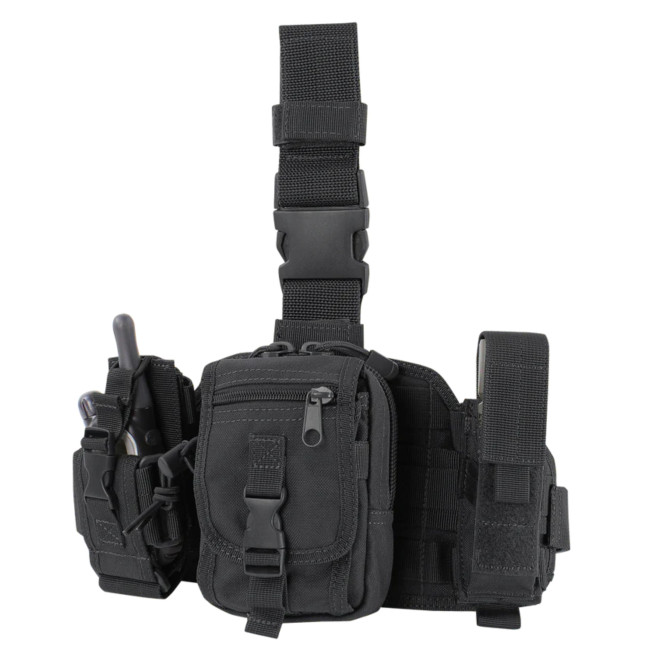 Bolsillo utilitario de pierna - Negro - Condor Outdoor