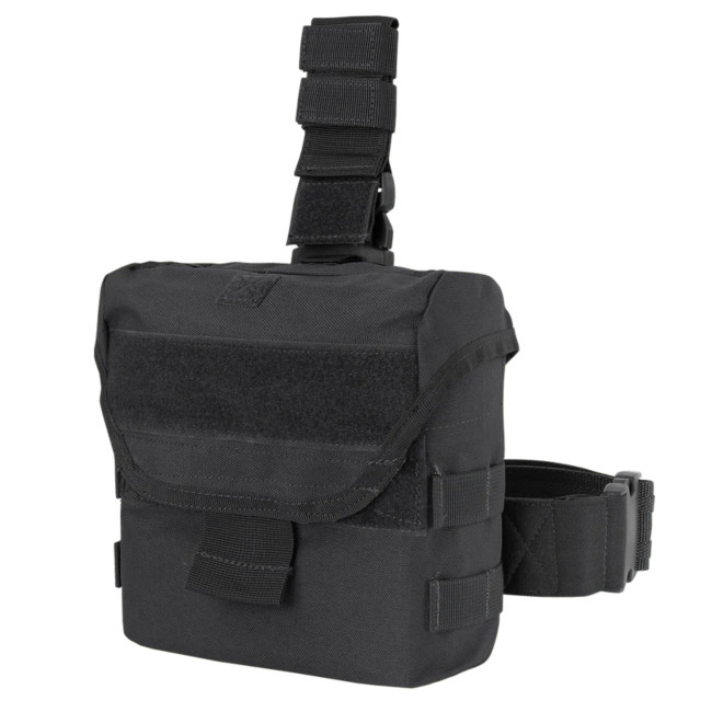 Kieszeń zrzutowa udowa - Czarna - Condor Outdoor