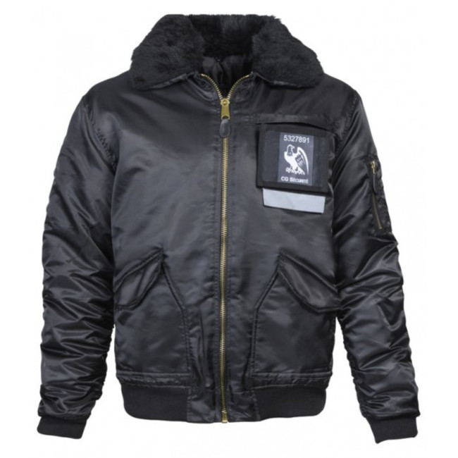 Blouson Sécurité Privée CWU - Noir - CityGuard