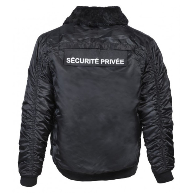 CWU Jacke Private Sicherheit - Schwarz - CityGuard