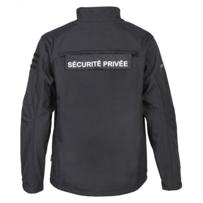 Blouson softshell Sécurité Privée - Noir - CityGuard