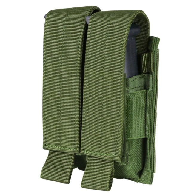 Porta-caricatore doppio per pistole - Verde Oliva - Condor Outdoor