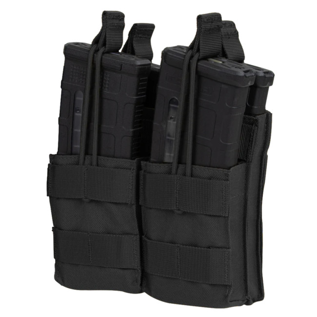 Doppel-Stacker-Magazintasche für M4 - Schwarz - Condor Outdoor