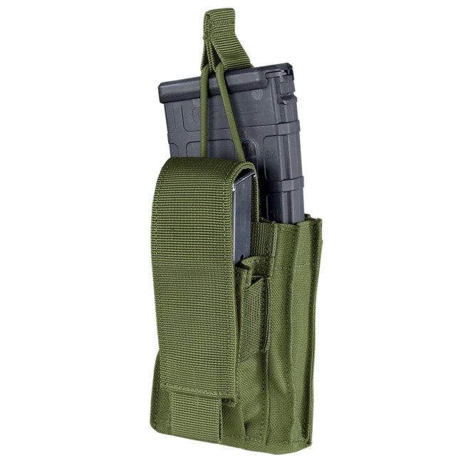 Pojedynczy kieszonkowy ładownik na magazynki M4/pistolety Gen II - Oliwkowy - Condor Outdoor