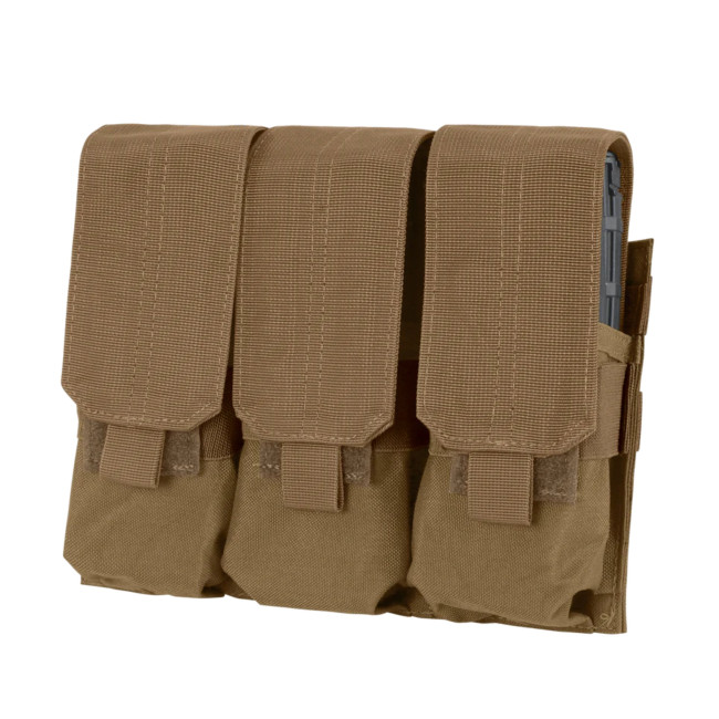 Porta-carregador triplo para M4 - Coyote - Condor Outdoor