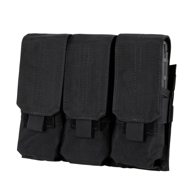 Dreifach-Magazintasche für M4 - Schwarz - Condor Outdoor