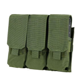 Porte-chargeur triple pour M4 - Vert Olive - Condor Outdoor
