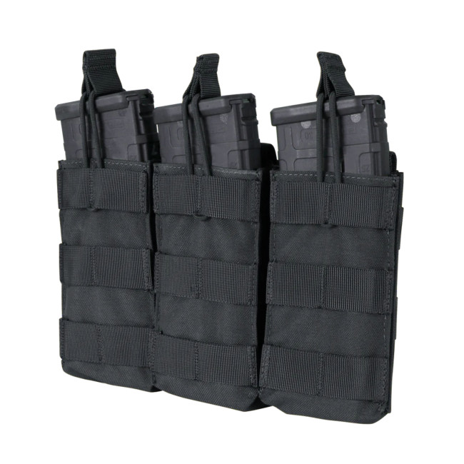 Porta-caricatore triplo per M4/M16 - Nero - Condor Outdoor