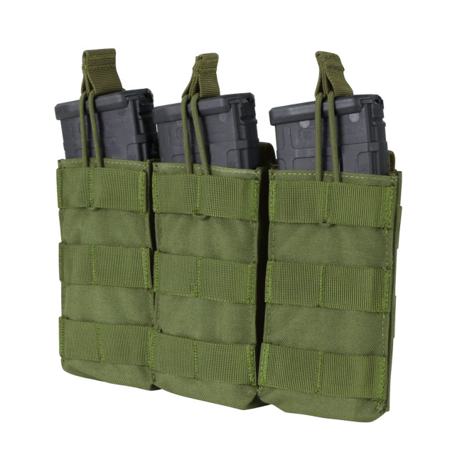 Dreifach-Magazintasche für M4/M16 - Olivgrün - Condor Outdoor