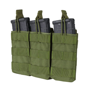 Potrójny uchwyt na magazynek do M4/M16 - Olive Green - Condor Outdoor