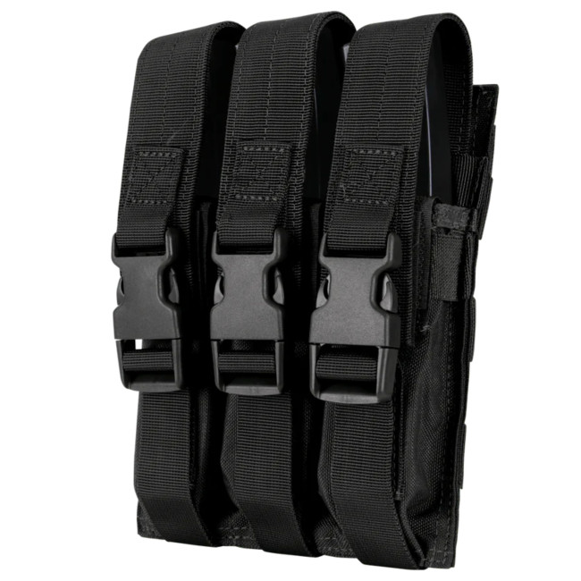 Porte-chargeur triple pour MP5 - Noir - Condor Outdoor