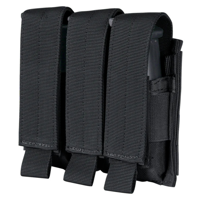 Portacargador triple para pistolas - Negro - Condor Outdoor