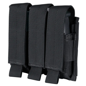 Porta-caricatore triplo per pistole - Nero - Condor Outdoor